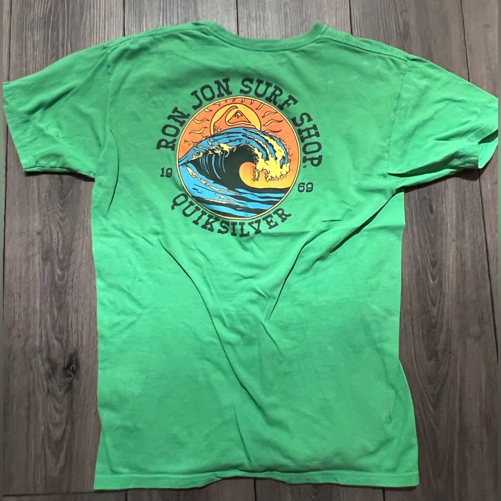 Ron Jon Ocean Wave Green T-Shirt